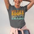 Groovy Born To Read Books Forced To Read Emails Reading Unisex Jersey T-Shirt Groovy Born To Read Books Forced To Read Emails Reading Unisex Jersey T-Shirt