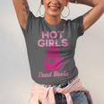 Hot Girls Read Books Cute Book Reader Women Unisex Jersey T-Shirt