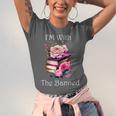 I'm With The Banned Books Bold Statement Against Censorshi Unisex Jersey T-Shirt I'm With The Banned Books Bold Statement Against Censorshi Unisex Jersey T-Shirt