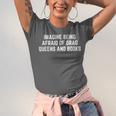 Imagine Being Afraid Of Drag Queens And Books Y2K LGBTQ Gay Unisex Jersey T-Shirt Imagine Being Afraid Of Drag Queens And Books Y2K LGBTQ Gay Unisex Jersey T-Shirt