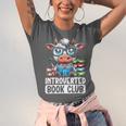 Introverted Book Club Reading Lover Cow Unisex Jersey T-Shirt Introverted Book Club Reading Lover Cow Unisex Jersey T-Shirt