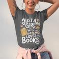 Just a Girl Who Loves Books Bookish Readers Book Lover Girls Unisex Jersey T-Shirt Just a Girl Who Loves Books Bookish Readers Book Lover Girls Unisex Jersey T-Shirt