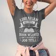 Librarian Because Book Wizard Library Humor Unisex Jersey T-Shirt Librarian Because Book Wizard Library Humor Unisex Jersey T-Shirt