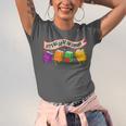 Librarian Let's All Go To The Library Cute Groovy Book Lover Unisex Jersey T-Shirt