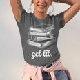 Get Lit Books Unisex Jersey T-Shirt Get Lit Books Unisex Jersey T-Shirt