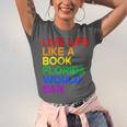 Live Life Like A Book Florida Would Ban LGBTQ Pride Equality Unisex Jersey T-Shirt Live Life Like A Book Florida Would Ban LGBTQ Pride Equality Unisex Jersey T-Shirt