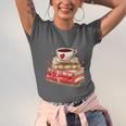 Love Book Coffee Heart Coquette Bow Valentines Day Unisex Jersey T-Shirt Love Book Coffee Heart Coquette Bow Valentines Day Unisex Jersey T-Shirt