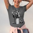 I Love Trashy Book Club Raccoon No Shelf Control Weirdcore Unisex Jersey T-Shirt I Love Trashy Book Club Raccoon No Shelf Control Weirdcore Unisex Jersey T-Shirt