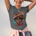 Melanin Girl Afro Book Lover Librarian Teacher Student Unisex Jersey T-Shirt