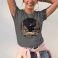 Moon Book Bookshelf Library Coffee Cup Star Stars Pattern Unisex Jersey T-Shirt Moon Book Bookshelf Library Coffee Cup Star Stars Pattern Unisex Jersey T-Shirt