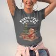 North Pole Book Club Gingerbread Christmas Reading Unisex Jersey T-Shirt