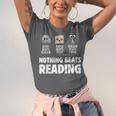 Nothing Beats Reading Librarian Book Bookworm Unisex Jersey T-Shirt Nothing Beats Reading Librarian Book Bookworm Unisex Jersey T-Shirt