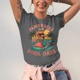 Paperbacks And Pool Days Flamingo Reading Summer Vibes Books Unisex Jersey T-Shirt Paperbacks And Pool Days Flamingo Reading Summer Vibes Books Unisex Jersey T-Shirt
