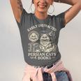 Persian Cat Persian Cats Persian Cats And Books For Men Women Kids Unisex Jersey T-Shirt