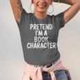 Pretend I'm A Book Character Costumes For Kids Halloween Unisex Jersey T-Shirt Pretend I'm A Book Character Costumes For Kids Halloween Unisex Jersey T-Shirt