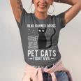 Read Banned Books Pet Cats Fight Evil Read Banned Books Unisex Jersey T-Shirt Read Banned Books Pet Cats Fight Evil Read Banned Books Unisex Jersey T-Shirt