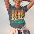 Read Read Read Read Book Lover Reading Bookworm Reader Unisex Jersey T-Shirt