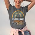 I Still Read Children's Books Rainbow Unisex Jersey T-Shirt I Still Read Children's Books Rainbow Unisex Jersey T-Shirt