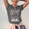 Read Your Heart Out Book Adventures In Pages Unisex Jersey T-Shirt Read Your Heart Out Book Adventures In Pages Unisex Jersey T-Shirt
