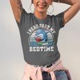 I Read Past My Bedtime Reading Dolphin Book Lover Unisex Jersey T-Shirt