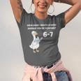 Reading 6-7 Silly Goose Read Books Bookish Bookworm Unisex Jersey T-Shirt