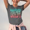 Reading Is My Jam Book Lover Bookworm Teacher Library Reader Unisex Jersey T-Shirt Reading Is My Jam Book Lover Bookworm Teacher Library Reader Unisex Jersey T-Shirt