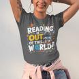 Reading Is Out Of This World Space Book Lover Kids Unisex Jersey T-Shirt