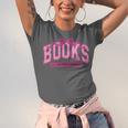 Retro Pink Coquette Bow Valentine Book Lover Varsity Unisex Jersey T-Shirt