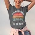 Retro I Put My Book Down To Be Here For Book Lover Unisex Jersey T-Shirt Retro I Put My Book Down To Be Here For Book Lover Unisex Jersey T-Shirt