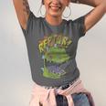 Rugrats Reptar Distressed Comic Book Style Cartoon Unisex Jersey T-Shirt