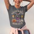Salem Witch Book Club Bookish Halloween Raccoon Witchcraft Unisex Jersey T-Shirt
