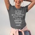 I Say I Have Insomnia But All I Really Have Is A Good Book Unisex Jersey T-Shirt