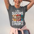 Sloth For Sloth Lover Men Women Kids Introvert Unisex Jersey T-Shirt Sloth For Sloth Lover Men Women Kids Introvert Unisex Jersey T-Shirt