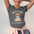 Sorry I Can't Indoor Cat Top For Introvert With Coffee Book For Men Women Kids Unisex Jersey T-Shirt Sorry I Can't Indoor Cat Top For Introvert With Coffee Book For Men Women Kids Unisex Jersey T-Shirt