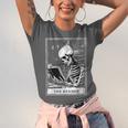Tarot Card Shirt The Reader Tarot Skeleton Reading Book Unisex Jersey T-Shirt Tarot Card Shirt The Reader Tarot Skeleton Reading Book Unisex Jersey T-Shirt