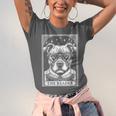 Tarot Card Vintage Pit Bull Pittie Dog Book Lover The Reader Unisex Jersey T-Shirt Tarot Card Vintage Pit Bull Pittie Dog Book Lover The Reader Unisex Jersey T-Shirt