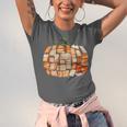 Thanksgiving Fall Books Pumpkins Vintage Library Teacher Kid Unisex Jersey T-Shirt