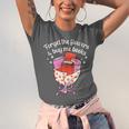 Valentines Book Lover Forget The Flowers And Buy Me Books Unisex Jersey T-Shirt