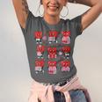 Valentines Day Librarian Heart Reading Book Women Men Kids Unisex Jersey T-Shirt