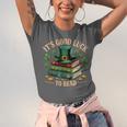 Vintage It's Good Luck To Read St Patrick's Day Book Lucky Unisex Jersey T-Shirt