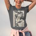 Vintage Vampire Bat Vampire Pin Up Girl Horror Comic Book Unisex Jersey T-Shirt