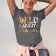 Wild About Reading Animal Bookworm Library Book Lover Reader Unisex Jersey T-Shirt