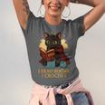 Wizard Cat Reading a Book While Crocheting Unisex Jersey T-Shirt Wizard Cat Reading a Book While Crocheting Unisex Jersey T-Shirt