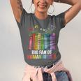 Women Floral Book Big Fan Of Human Rights Liberal Protest Unisex Jersey T-Shirt Women Floral Book Big Fan Of Human Rights Liberal Protest Unisex Jersey T-Shirt