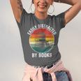 Women's Easily Distracted By Books Unisex Jersey T-Shirt