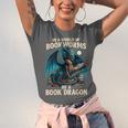 In a World Of Bookworms Be a Book Dragon Reading Unisex Jersey T-Shirt In a World Of Bookworms Be a Book Dragon Reading Unisex Jersey T-Shirt