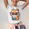 Adorable Book Lover Chipmunk With Reading Glasses Cute Premium Unisex Jersey T-Shirt Adorable Book Lover Chipmunk With Reading Glasses Cute Premium Unisex Jersey T-Shirt
