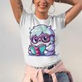 Adorable Book Lover Yeti With Reading Glasses Cute Unisex Jersey T-Shirt Adorable Book Lover Yeti With Reading Glasses Cute Unisex Jersey T-Shirt