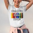 Adult Coloring Book Can I Go Color Now Women Men Adults Premium Tri-Blend Unisex Jersey T-Shirt