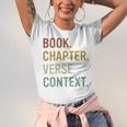 Book Chapter Verse Christian Bible Reformed Theology Unisex Jersey T-Shirt Book Chapter Verse Christian Bible Reformed Theology Unisex Jersey T-Shirt